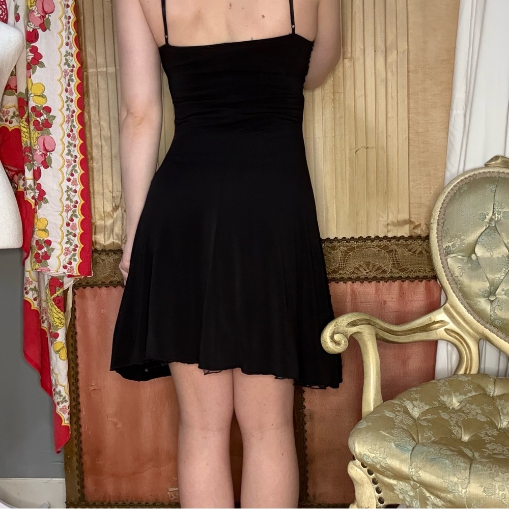 Ruby Rox Black Spaghetti Strap Mini Sundress - image 8